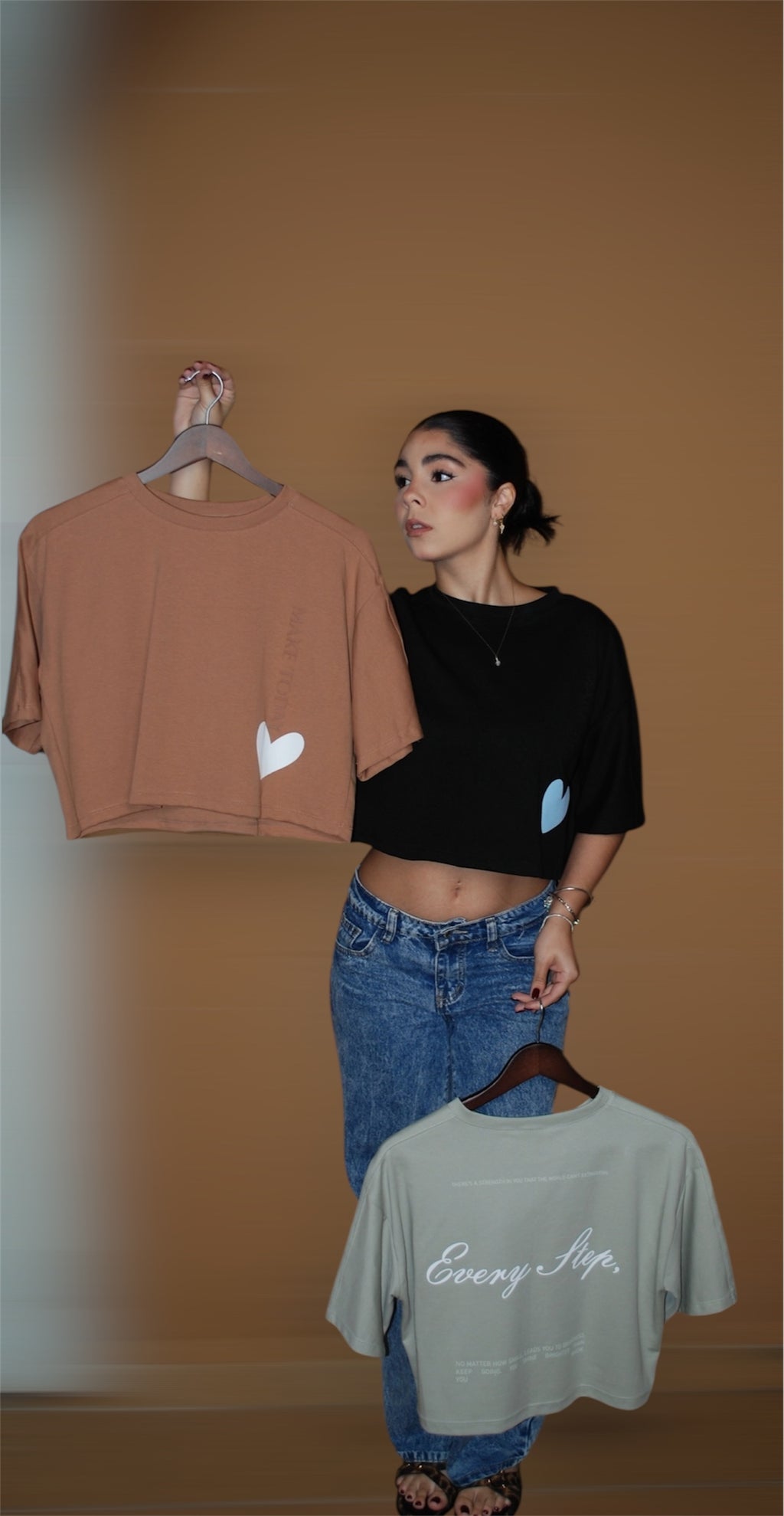 Basic cropped t-shirt